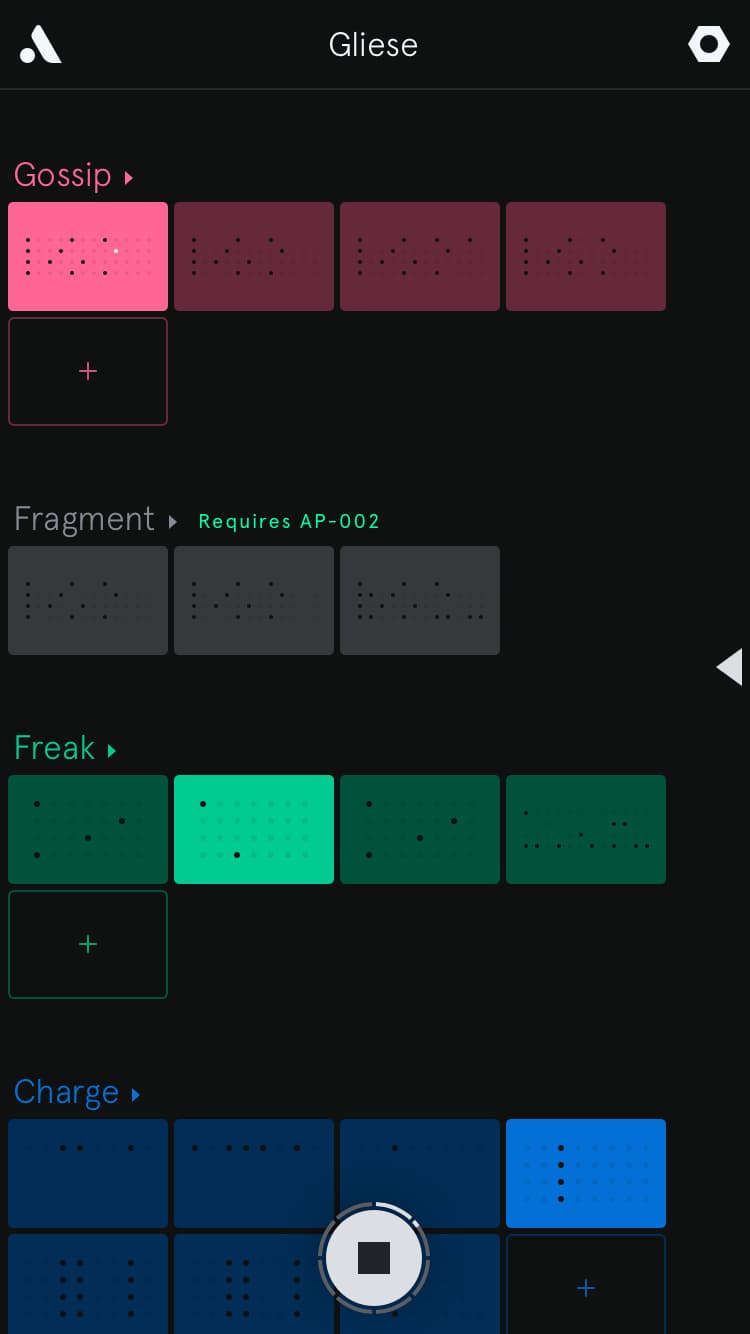 Screenshot of Auxy Studio
