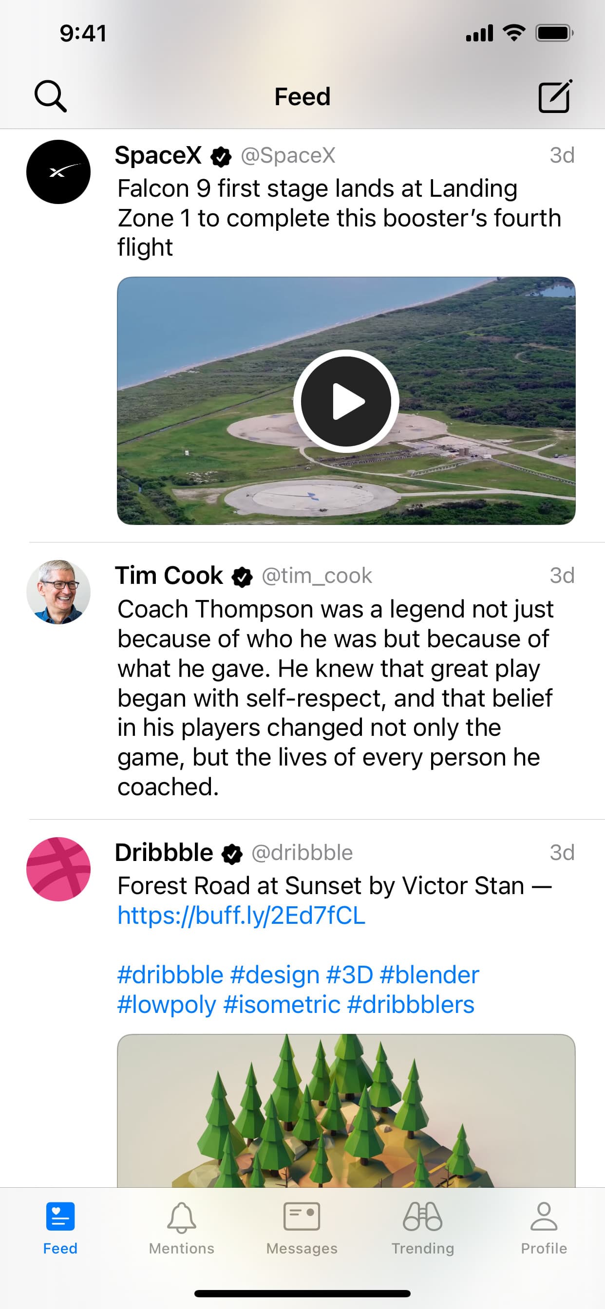 Screenshot of Aviary