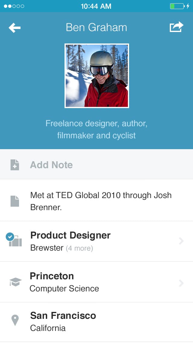Screenshot of Brewster