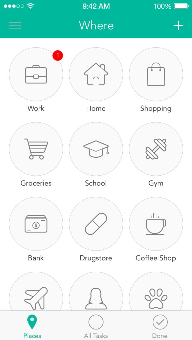 Screenshot of Checkmark