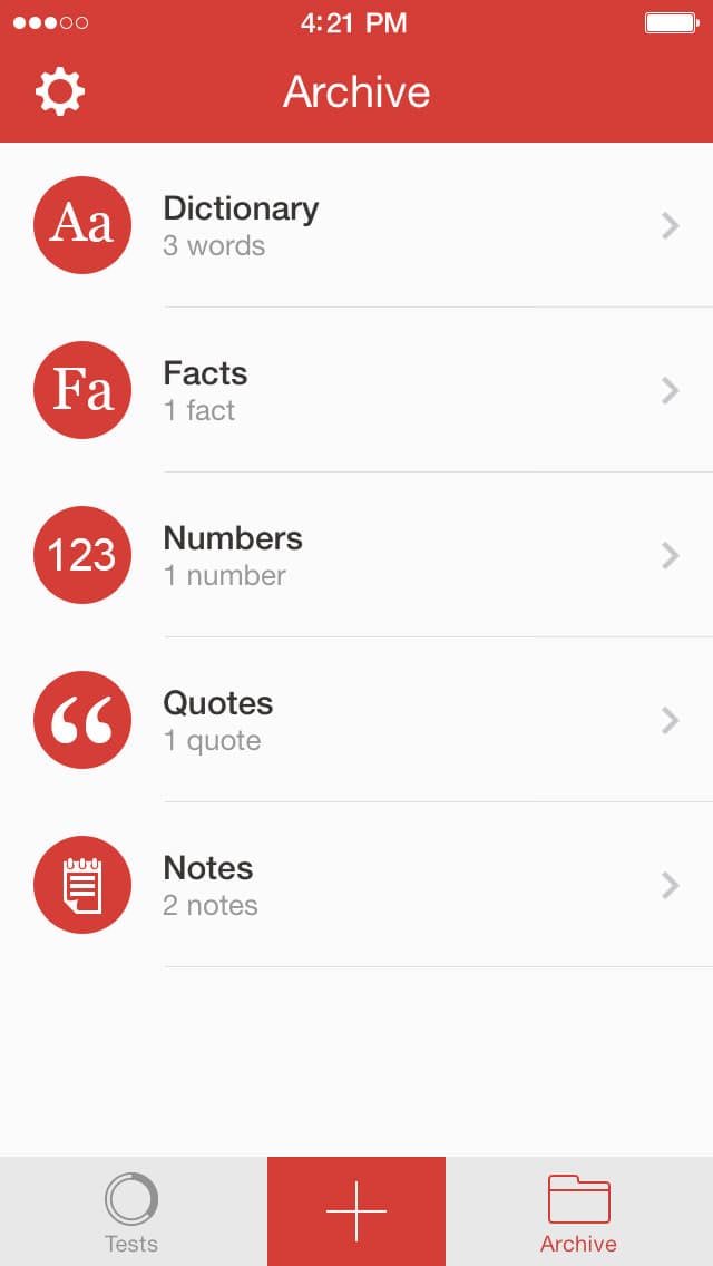 Screenshot of Eidetic
