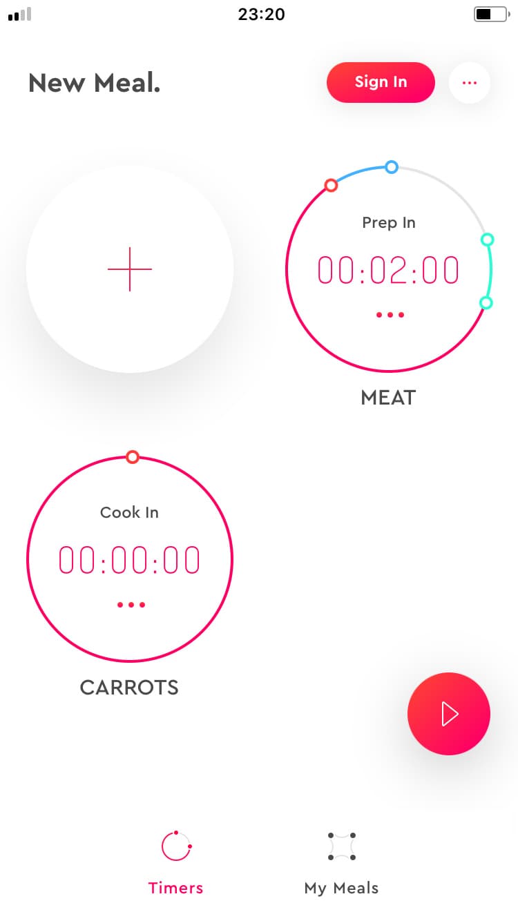 Screenshot of Heat Sync