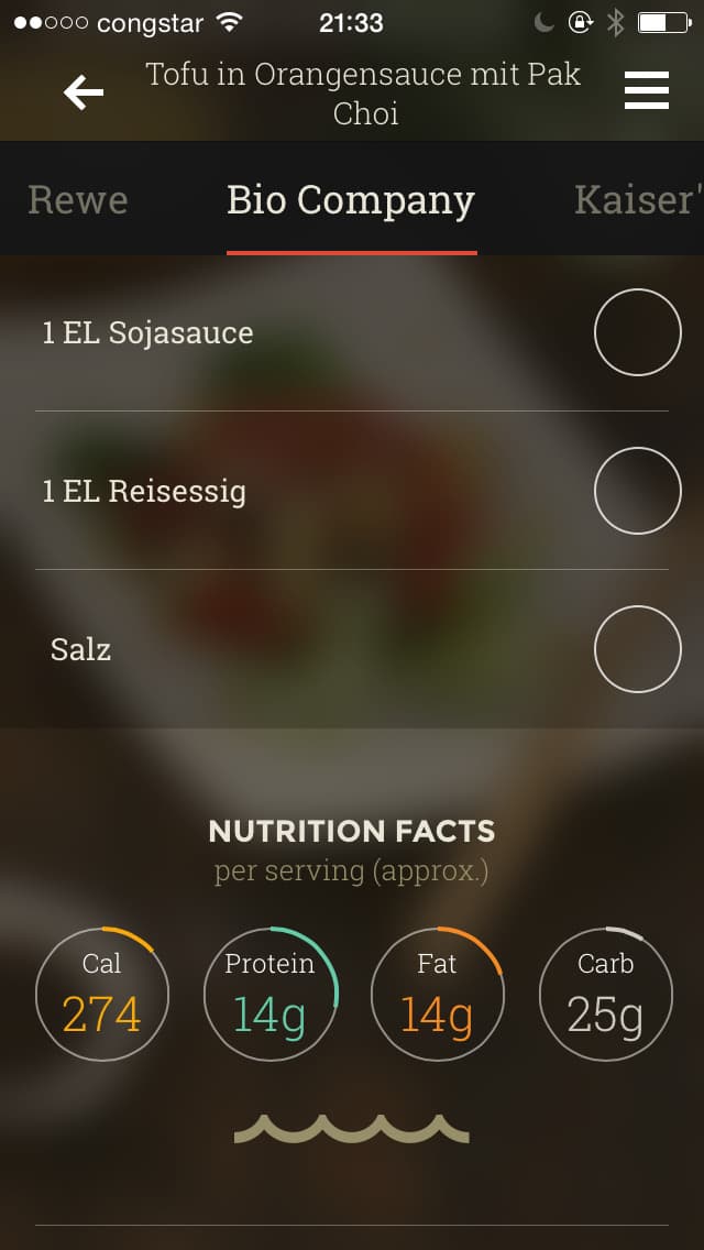 Screenshot of KptnCook