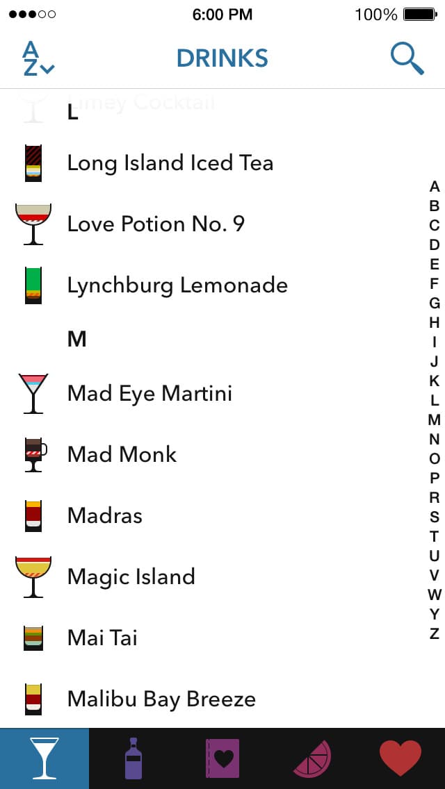 Screenshot of Lush