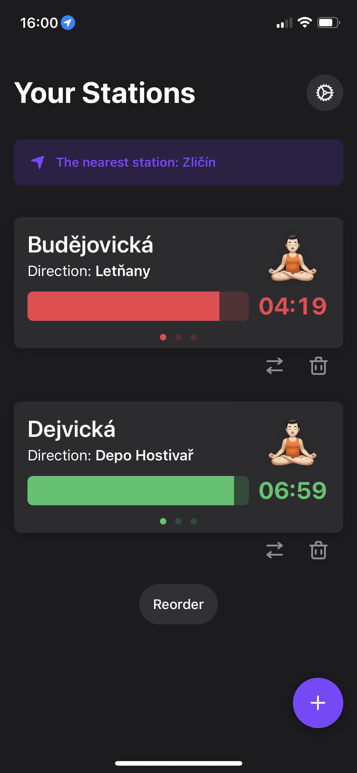 Screenshot of Metroji