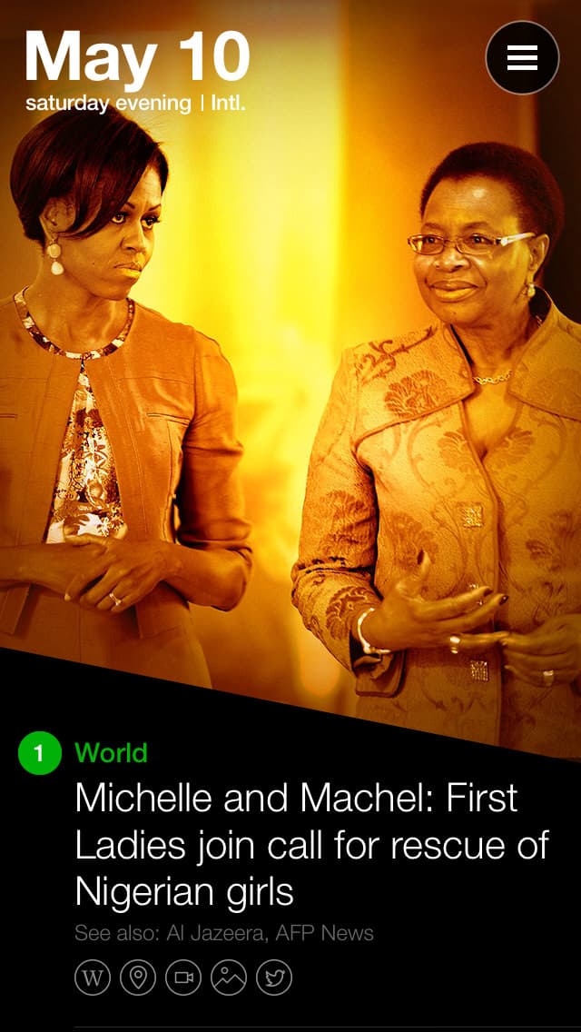 Screenshot of News Digest