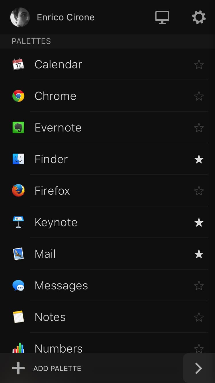 Screenshot of Quadro