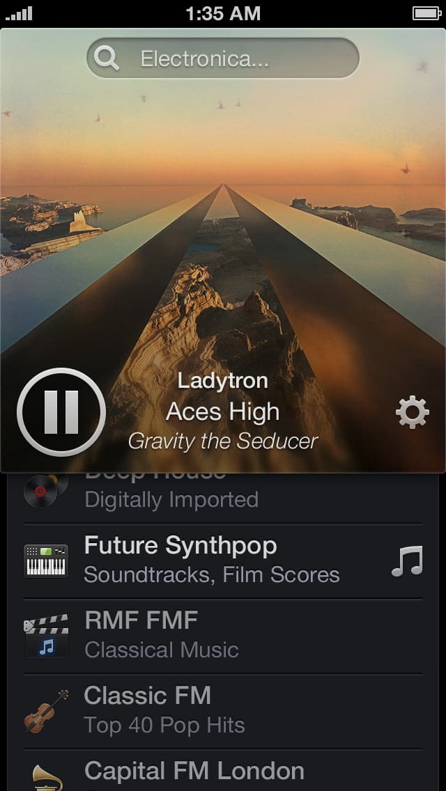 Screenshot of Radium