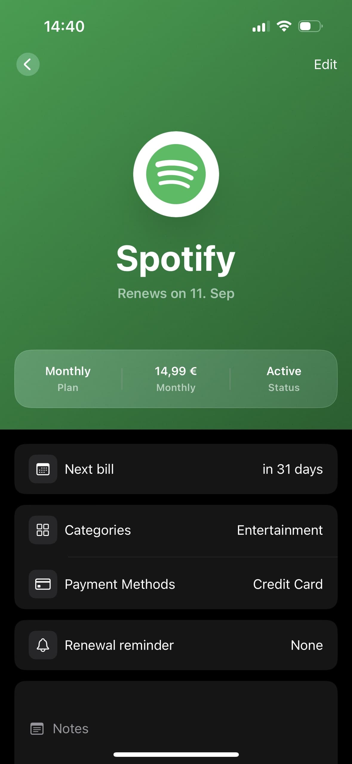 Screenshot of Subo