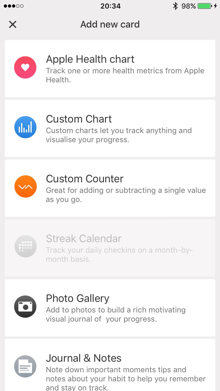 Screenshot of Today