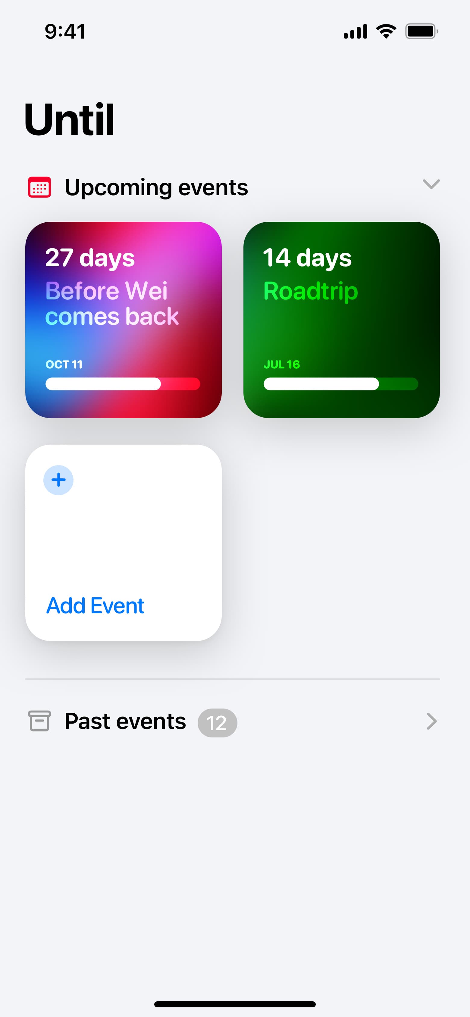 Screenshot of Until