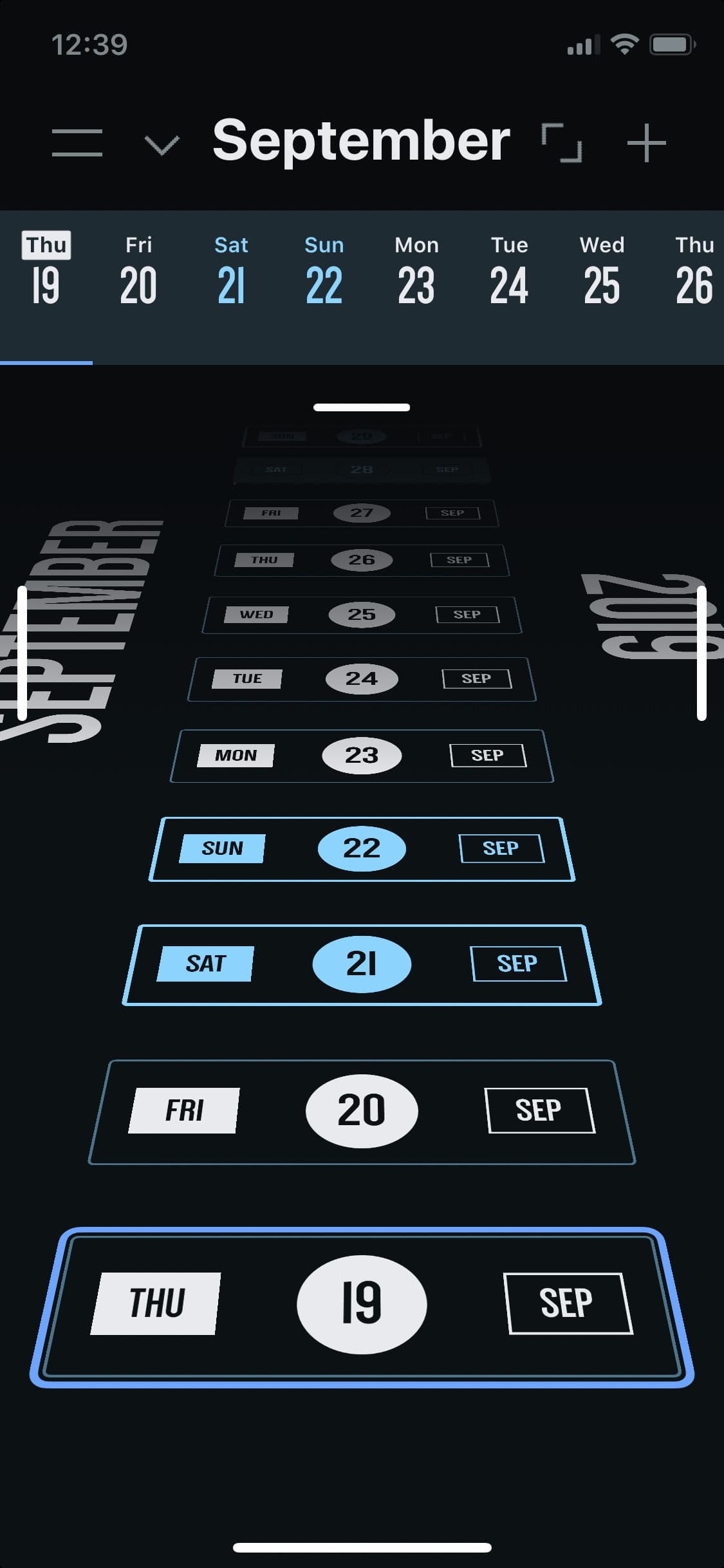 Screenshot of Vantage