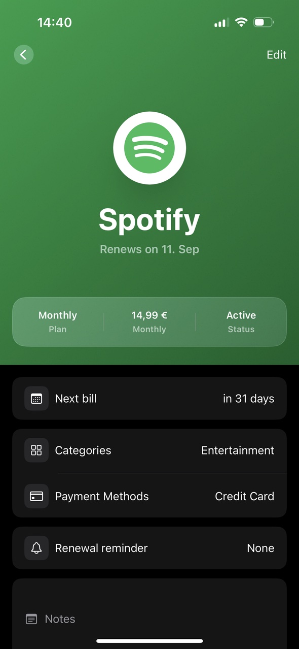 Screenshot of Subo